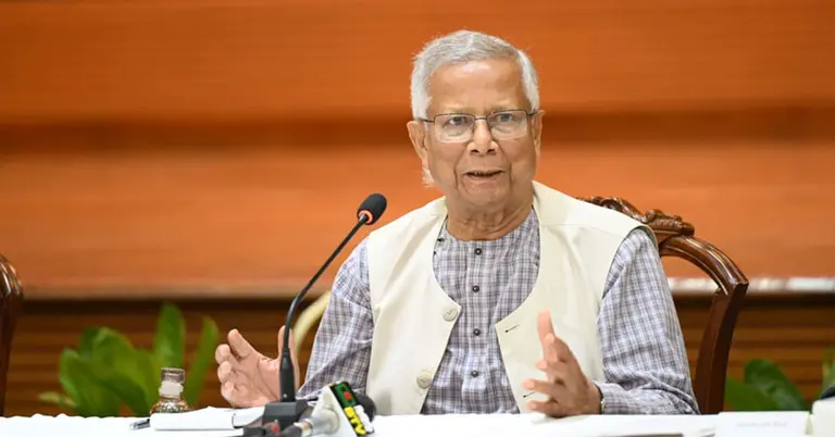 প্রধান উপদেষ্টা অধ্যাপক ড. মুহাম্মদ ইউনূস